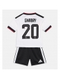 Otroške Nogometnih dresov Nemčija Serge Gnabry #20 Domači SP 2026 Kratki rokavi (+ hlače)